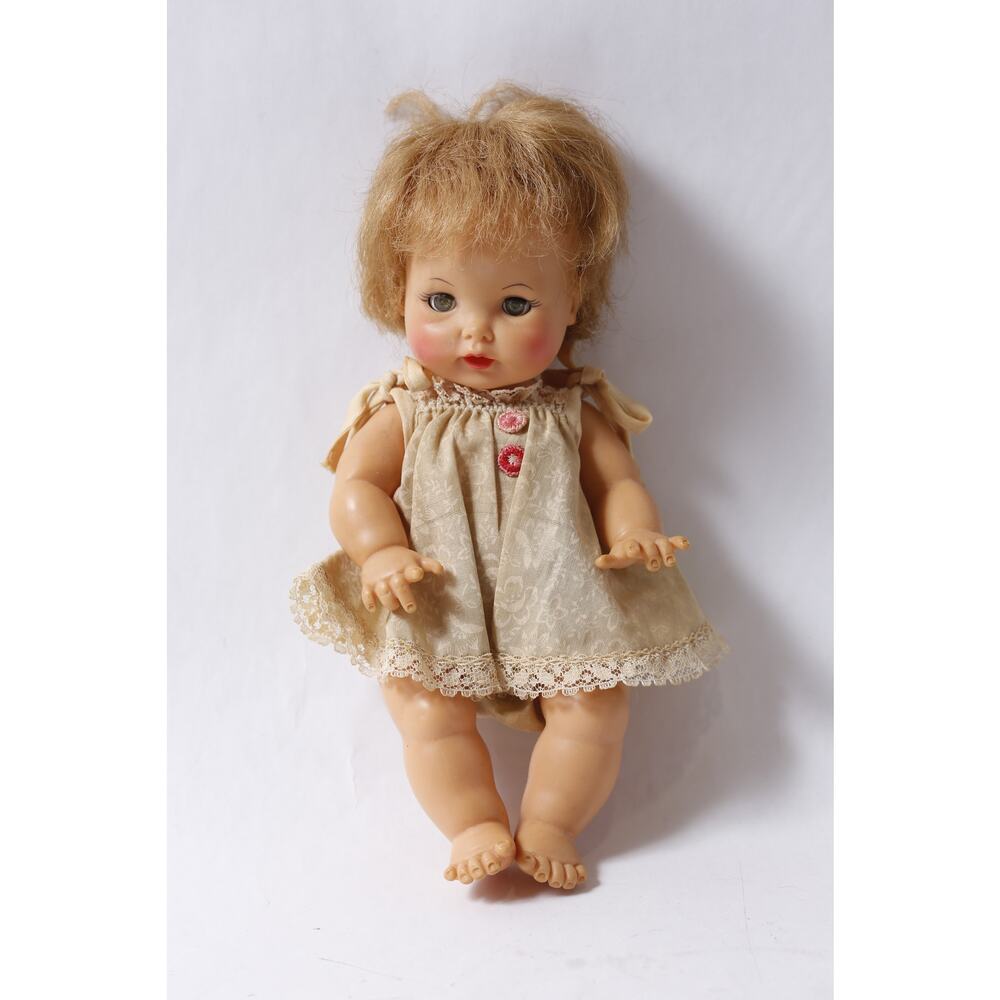 1960s Ideal Tearie Dearie Doll in Original Dress Vintage ~ 260507-WH 651
